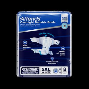 Attends Bariatric Briefs heavy to severe, 5XL